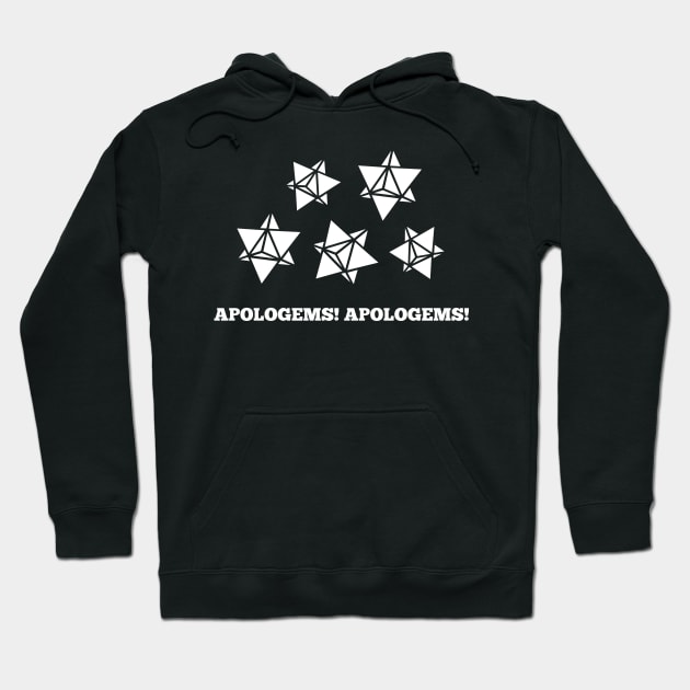 Apologems! Apologems! Hoodie by merch.x.wear